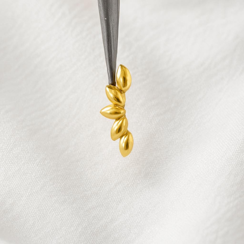 20G/18G/16G Tiny Climber Push Pin Labret • Threadless Flat Back Earring • Tragus Stud • Flat Back Stud • Helix Stud • Cartilage Stud