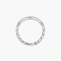 Braided Nose Hoop – Titanium Hinged Segment Clicker