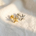 18G/16G Tiny Starfish Push Pin • Threadless Flat Back Earring • Tragus • Nose Stud • Helix Stud • Cartilage • Titanium LJ30.35