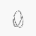 Double Hinge Hoop – Titanium Nose, Septum & Helix Ring