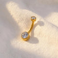 14G Implant Grade Titanium Belly Button Navel Ring/10mm,12mm Navel Ring/Belly Button Piercing/Externally/Navel Piercing