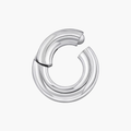 Large Gauge Titanium Hinged Segment Ring – 6G 8G 10G Septum Hoop