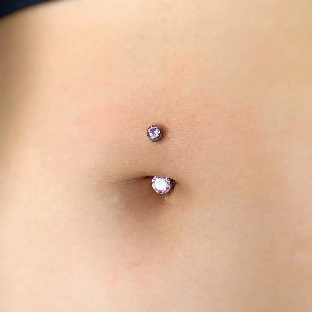 14G Implant Grade Titanium Belly Button Navel Ring/10mm,12mm Navel Ring/Belly Button Piercing/Externally/Navel Piercing