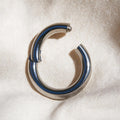 6G, 8G, 10G, ASTM F136 Titanium Hinged Segment Ring Clicker - Choose Your Color - Septum Ring Hoop Ear Weights - 10 or 8 Gauge