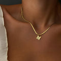 Personalized gift, 14K Gold Filled Necklace, Necklaces for women, Initial necklace, jewelry, pendant necklace, gold letter necklace