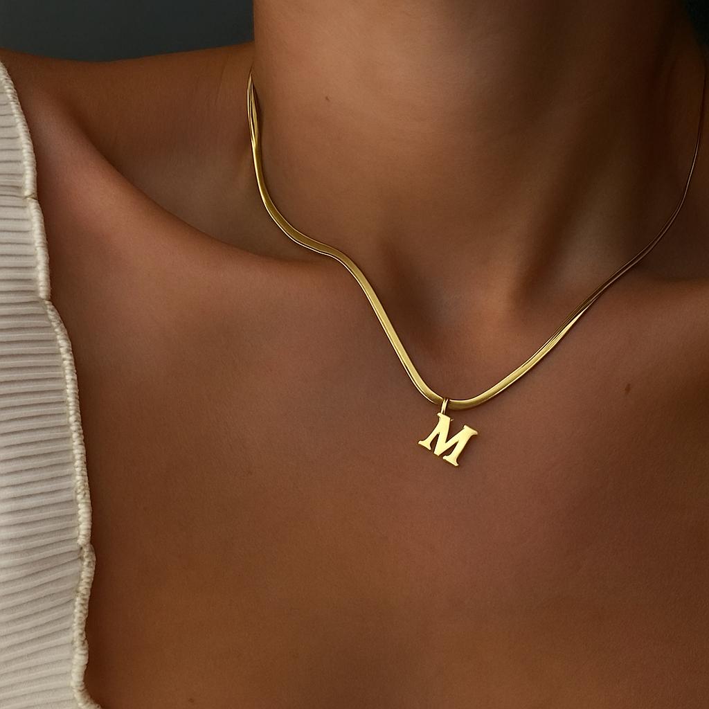 Personalized gift, 14K Gold Filled Necklace, Necklaces for women, Initial necklace, jewelry, pendant necklace, gold letter necklace
